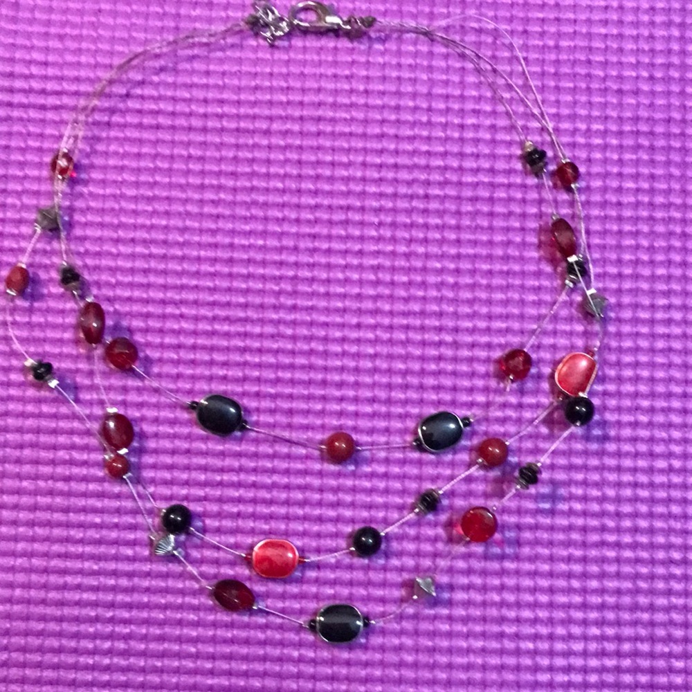 🔵🔵Three Strand Necklace🔵🔵